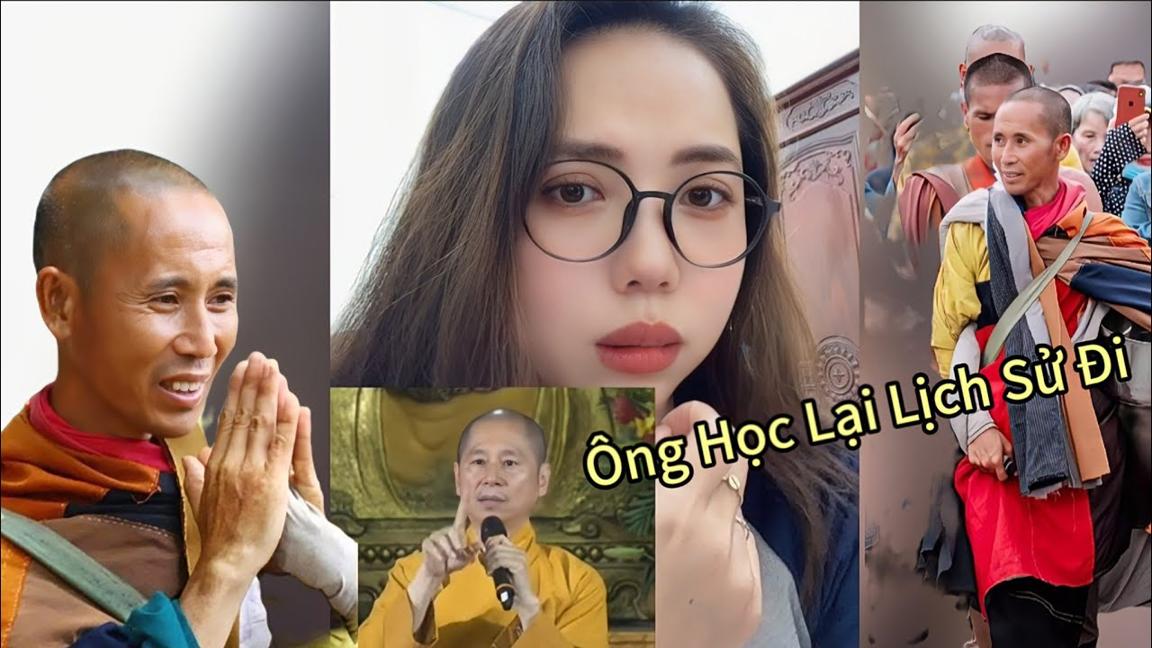 Cô Gái XINH ĐẸP, TỐ CÁO THÍCH CÚNG NHÀ ,Học Dốt Lịch Sử Còn Nói Sư Minh Tuệ