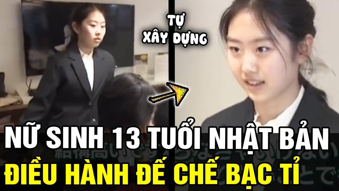 Cô bé Nhật Bản xây dựng riêng cho mình 1 'ĐẾ CHẾ', làm CEO ở tuổi 13 khiến bố mẹ MÁT MẶT | TÁM TV